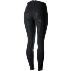 Horze Women's Daniela Full Seat Breeches - Black -Tack Of The Day Store 380098 800 800