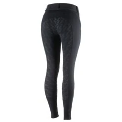 Horze Women's Mia Thermo Silicone Full Seat Breeches - Black 10 Horze Women's Mia Thermo Silicone Full Seat Breeches - Black -Tack Of The Day Store 380159 800 800