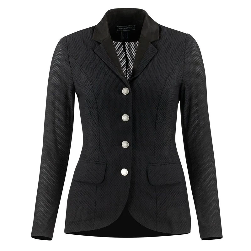 B Vertigo Women's Gabrielle Mesh Show Jacket - Black 6 B Vertigo Women's Gabrielle Mesh Show Jacket - Black - Image 6