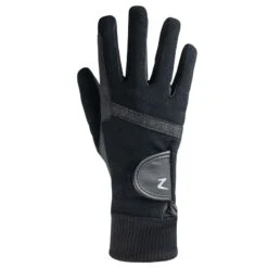 Horze Winter Cuff Gloves - Black 5 Horze Winter Cuff Gloves - Black -Tack Of The Day Store 388080 800 800