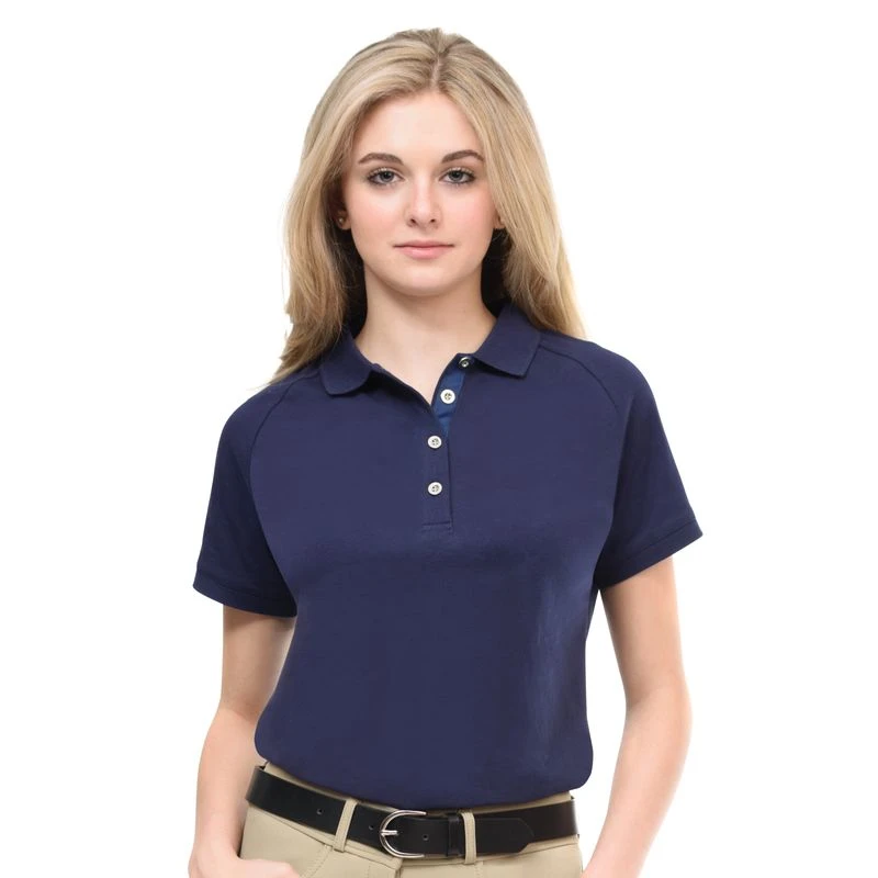 Ovation Women's Perry Polo - Navy 2 Ovation Women's Perry Polo - Navy - Image 2