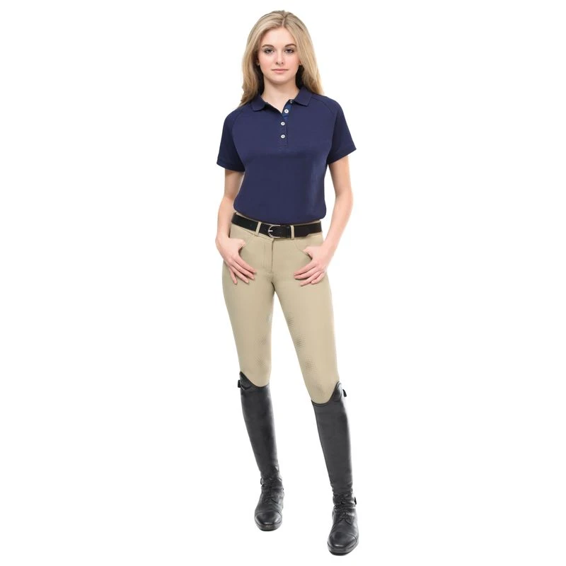 Ovation Women's Perry Polo - Navy 3 Ovation Women's Perry Polo - Navy - Image 3