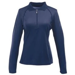 Ovation Women's Thesie Long Sleeve Tech Shirt - Navy