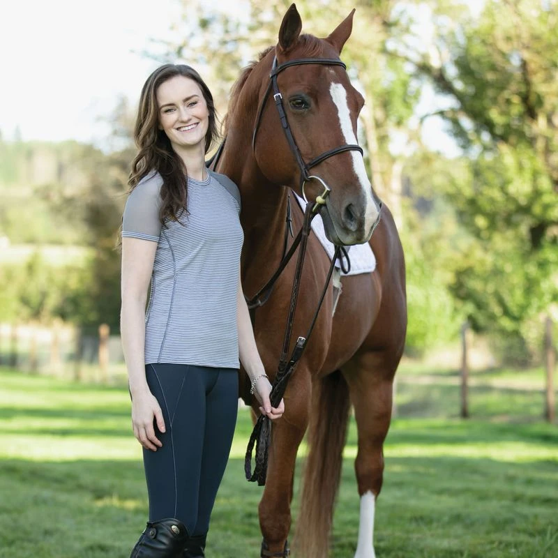 Irideon Women's Air-Tech Tee - Dove Grey 1 Irideon Women's Air-Tech Tee - Dove Grey