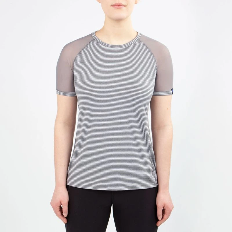 Irideon Women's Air-Tech Tee - Dove Grey 2 Irideon Women's Air-Tech Tee - Dove Grey - Image 2
