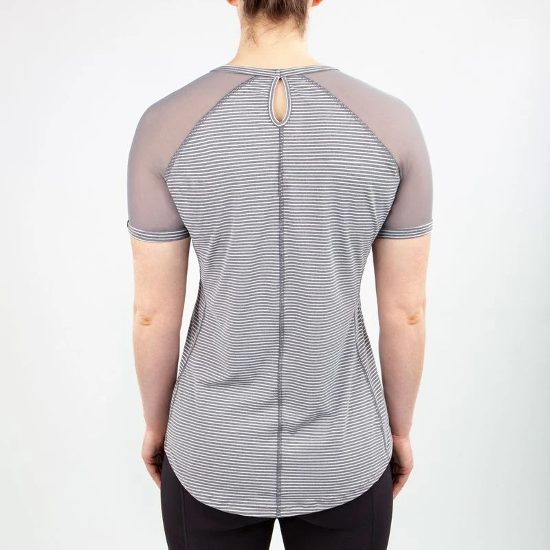 Irideon Women's Air-Tech Tee - Dove Grey 4 Irideon Women's Air-Tech Tee - Dove Grey - Image 4