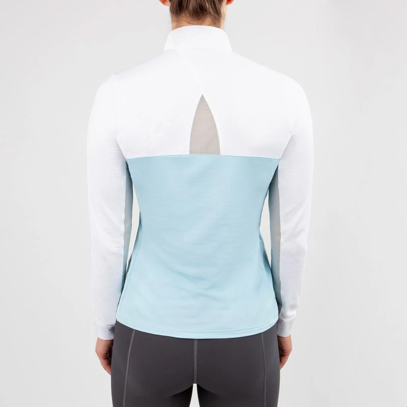 Irideon Kids' Ciara IceFil Show Shirt - White/Energy Blue 3 Irideon Kids' Ciara IceFil Show Shirt - White/Energy Blue - Image 3