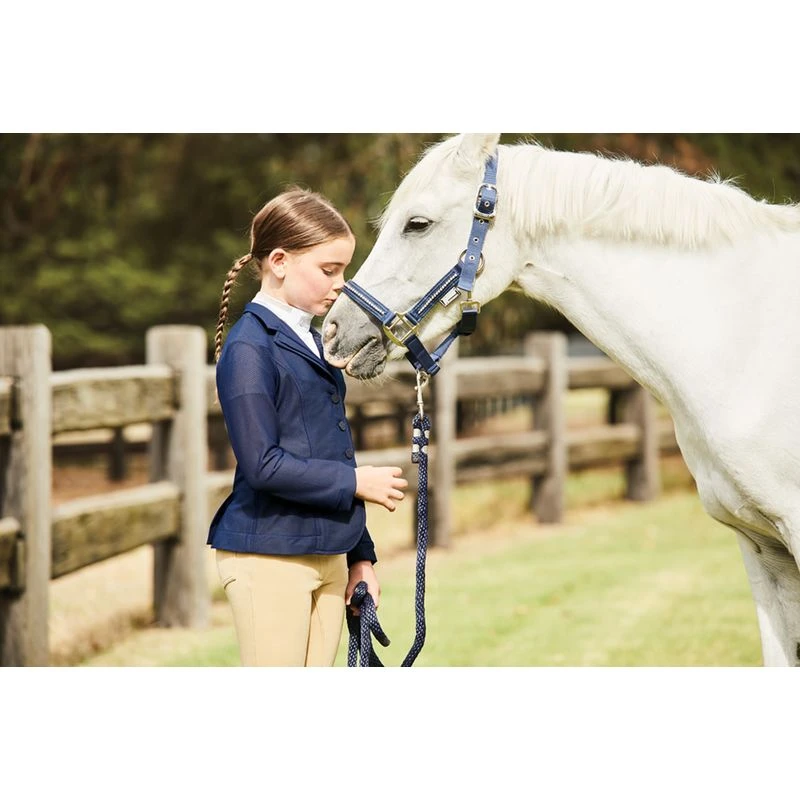 Dublin Kids' Hanna Mesh Tailored Jacket II - Navy 2 Dublin Kids' Hanna Mesh Tailored Jacket II - Navy - Image 2