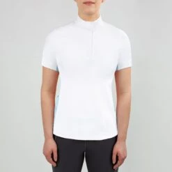 Irideon Women's Ciara Short Sleeve IceFil Show Shirt - White/Energy Blue 5 Irideon Women's Ciara Short Sleeve IceFil Show Shirt - White/Energy Blue -Tack Of The Day Store 399030 800 800