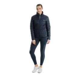 Horseware Signature Light Weight Padded Jacket - Navy