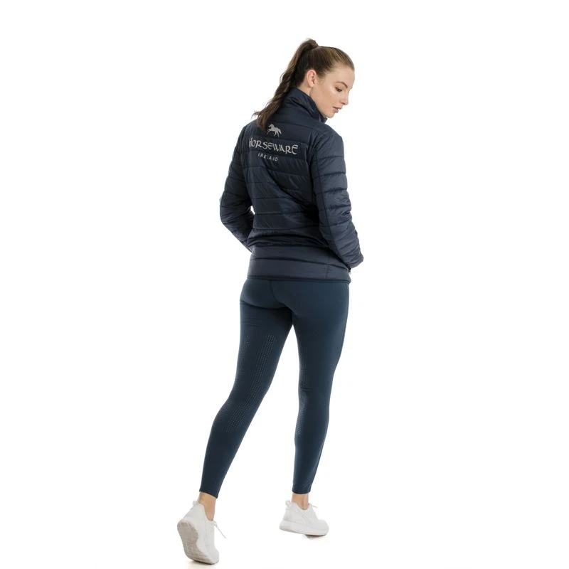 Horseware Signature Light Weight Padded Jacket - Navy 3 Horseware Signature Light Weight Padded Jacket - Navy - Image 3