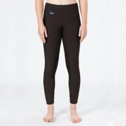 Irideon Women's Power Stretch Knee Patch Tights - Espresso