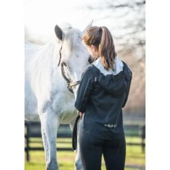 Horseware Women's H2O Jacket - Black -Tack Of The Day Store 407386 800 800
