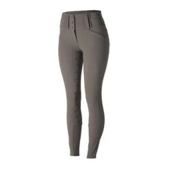 Horze Women's Desiree High Waist Full Seat Breeches - Castle Rock Dark Grey 7 Horze Women's Desiree High Waist Full Seat Breeches - Castle Rock Dark Grey -Tack Of The Day Store 414945 800 800