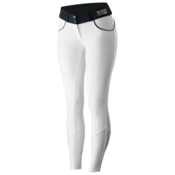 Horze Women's Nordic Performance Full Seat Breeches - White -Tack Of The Day Store 415289 800 800
