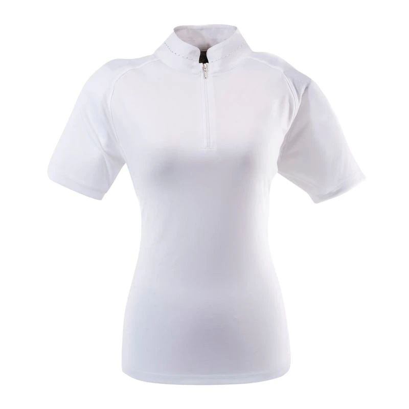 Ovation Women's Elegance Sparkle Show Shirt - White 1 Ovation Women's Elegance Sparkle Show Shirt - White