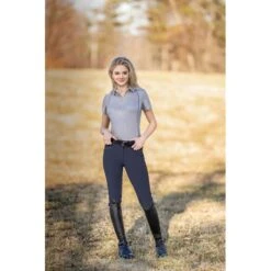 Ovation Women's Elegance Sparkle Full Seat Breeches - Navy -Tack Of The Day Store 421343 800 800