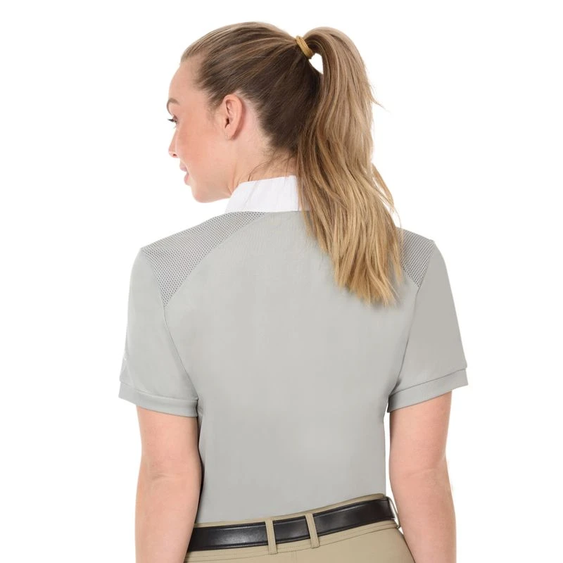 Ovation Women's Signature Performance Shirt - Grey 2 Ovation Women's Signature Performance Shirt - Grey - Image 2