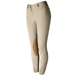 Tredstep Women's Solo Extreme Knee Patch Breeches - Tan