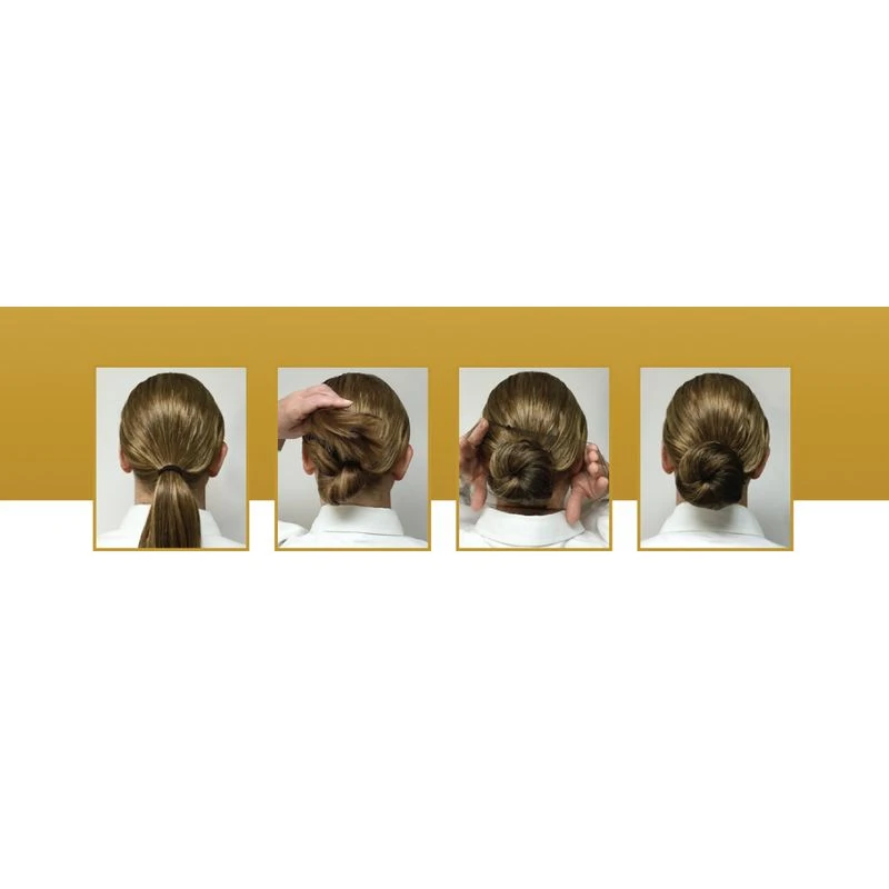 RWR Ultra Sheer Bun Net Kit - Brown 2 RWR Ultra Sheer Bun Net Kit - Brown - Image 2