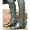 Ovation Top Grain Half Chaps - Black