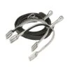 Korsteel 1 1/2" Long Neck Dressage Spurs W/Straps