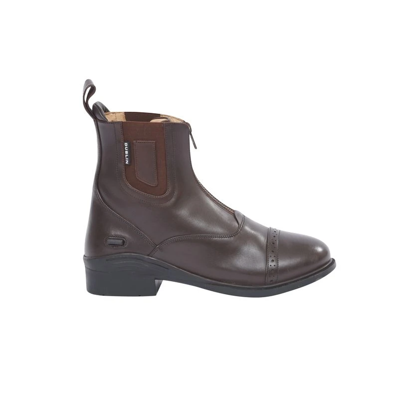 Dublin Women's Evolution Zip Front Paddock Boots - Brown 6 Dublin Women's Evolution Zip Front Paddock Boots - Brown - Image 6
