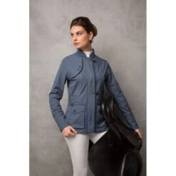 Alessandro Albanese Women's Imperia Waterproof Jacket - Aviation Blue -Tack Of The Day Store 443401 800 800