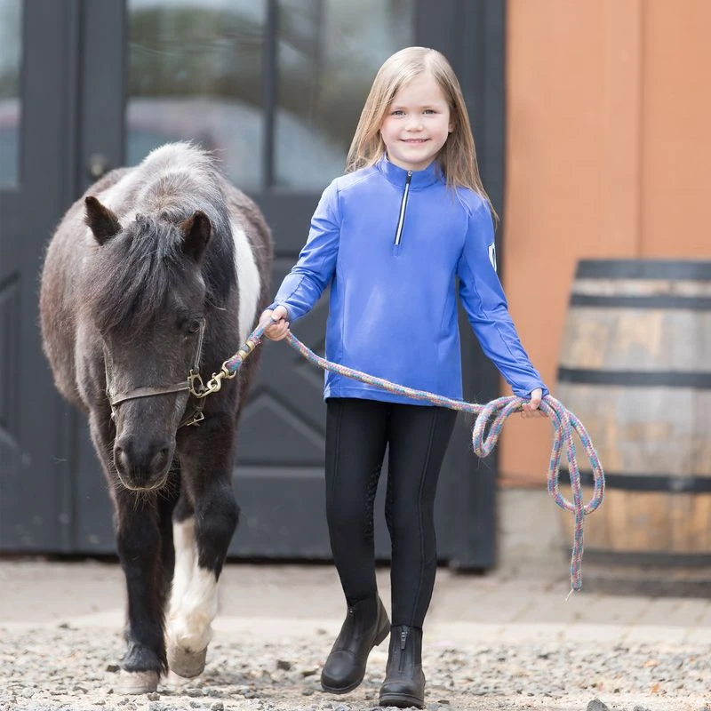 Irideon Kids' AirTech Half Zip - Vivid Blue 1 Irideon Kids' AirTech Half Zip - Vivid Blue