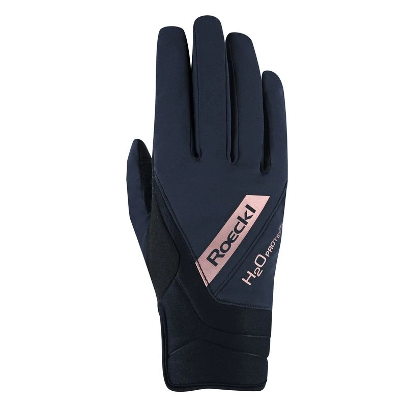 Roeckl Waregem Winter Gloves - Black/Copper 1 Roeckl Waregem Winter Gloves - Black/Copper
