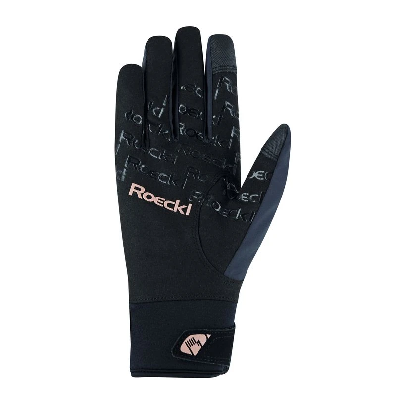 Roeckl Waregem Winter Gloves - Black/Copper 2 Roeckl Waregem Winter Gloves - Black/Copper - Image 2