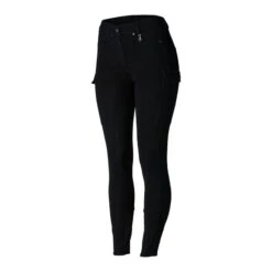 Horze Women's Limited Edition Ivy Full Seat Cargo Breeches - Black -Tack Of The Day Store 452375 800 800