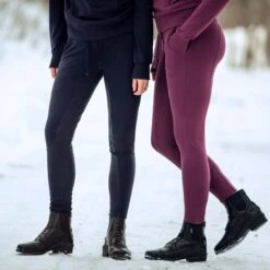 Horze Women's Kilkenny Lux Winter Paddock Boots - Black -Tack Of The Day Store 453926 800 800