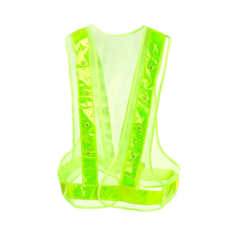 Horze High Visibility Safety Vest W/LED Lights - Yellow 1 Horze High Visibility Safety Vest W/LED Lights - Yellow