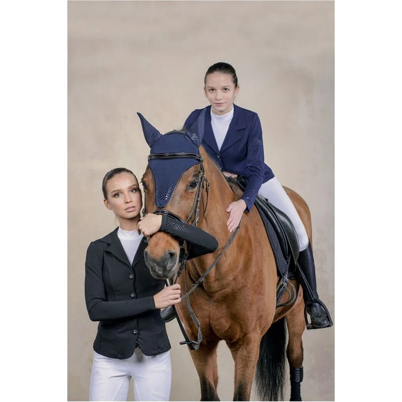 Cavalliera Women's Superior Show Jacket - Black 3 Cavalliera Women's Superior Show Jacket - Black - Image 3