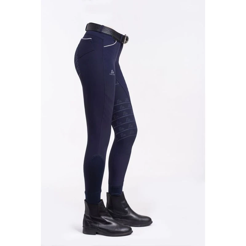 Cavalliera Women's Royal Ride Full Seat Breeches - Navy Blue 3 Cavalliera Women's Royal Ride Full Seat Breeches - Navy Blue - Image 3