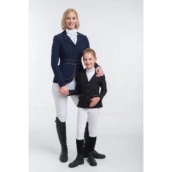 Cavalliera Kids' Crystal Purity Show Jacket - Black 6 Cavalliera Kids' Crystal Purity Show Jacket - Black -Tack Of The Day Store 456908 800 800