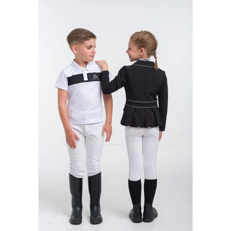 Cavalliera Kids' Crystal Purity Show Jacket - Black 4 Cavalliera Kids' Crystal Purity Show Jacket - Black - Image 4