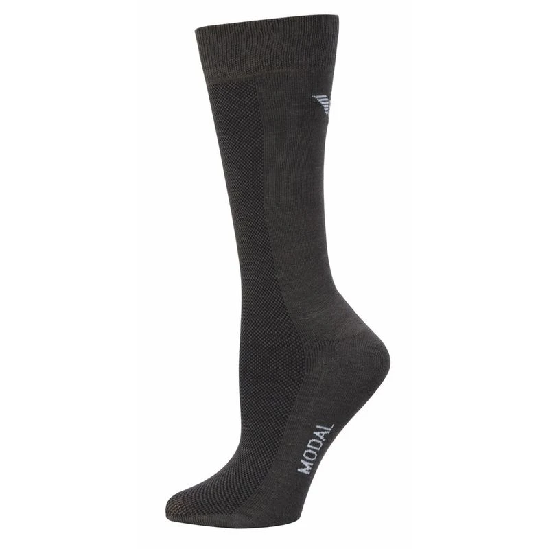 TuffRider Women's Modal Knee High Socks - Charcoal 1 TuffRider Women's Modal Knee High Socks - Charcoal
