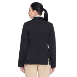 TuffRider Women's Starter Long Show Coat - Black -Tack Of The Day Store 465511 800 800