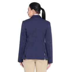 TuffRider Women's Starter Long Show Coat - Navy -Tack Of The Day Store 465877 800 800