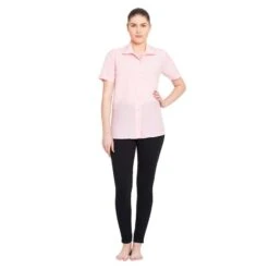 TuffRider Women's Starter Short Sleeve Show Shirt - Pink -Tack Of The Day Store 465972 800 800
