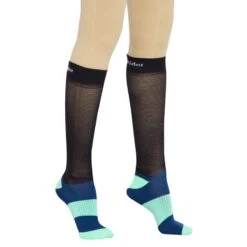 TuffRider Equicool Ventilated Riding Socks - Blue State 8 TuffRider Equicool Ventilated Riding Socks - Blue State -Tack Of The Day Store 466280 800 800