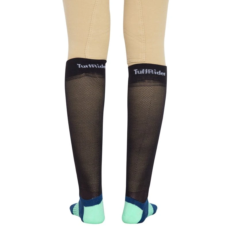 TuffRider Equicool Ventilated Riding Socks - Blue State 5 TuffRider Equicool Ventilated Riding Socks - Blue State - Image 5