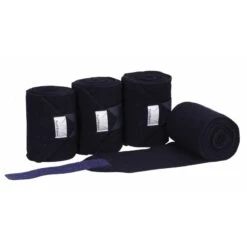 TuffRider Horse Fleece Polo Bandages - Navy