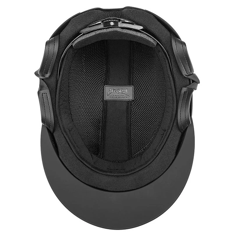 IRH EQUI-PRO Helmet W/Sun Visor - Matte Black 3 IRH EQUI-PRO Helmet W/Sun Visor - Matte Black - Image 3