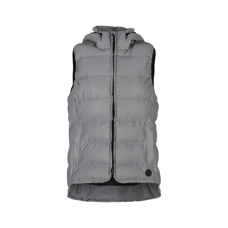 Horze Women's Reflective Padded Vest - Reflective Silver 1 Horze Women's Reflective Padded Vest - Reflective Silver