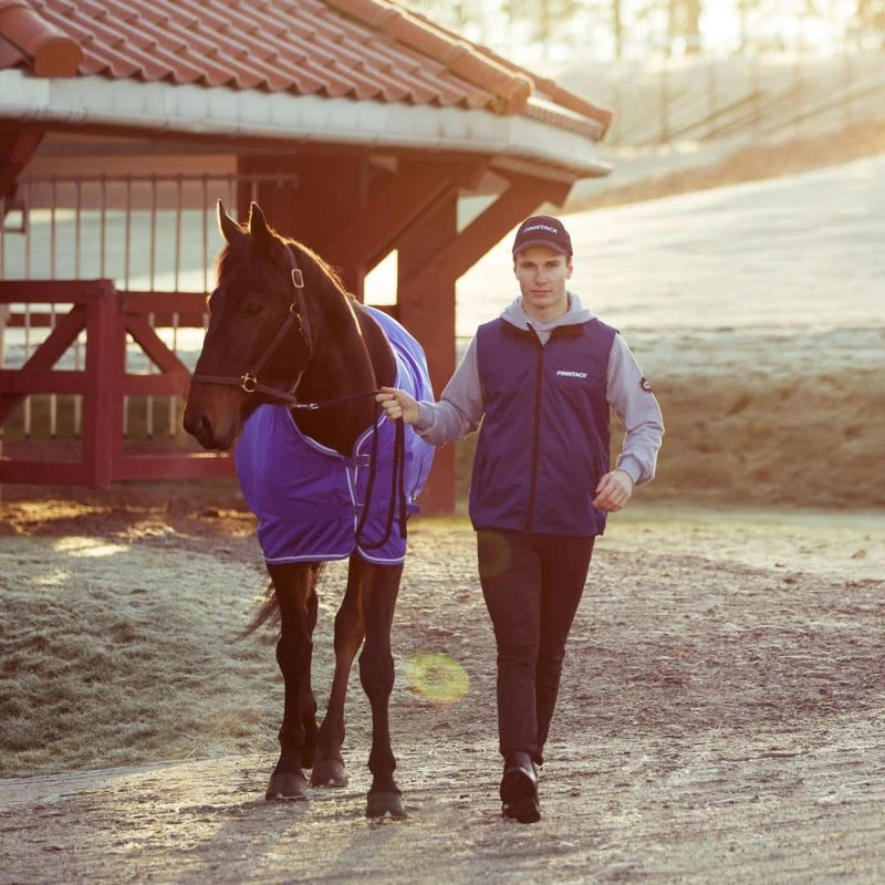 Finntack Pro Summer Club Vest - Dark Blue 2 Finntack Pro Summer Club Vest - Dark Blue - Image 2