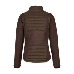 Horze Women's Maeve Softshell Hybrid Jacket - Chocolate Chip Brown 8 Horze Women's Maeve Softshell Hybrid Jacket - Chocolate Chip Brown -Tack Of The Day Store 475695 800 800