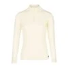 B Vertigo Women's Ruth Knitted 1/4 Zip Sweater - Egret White